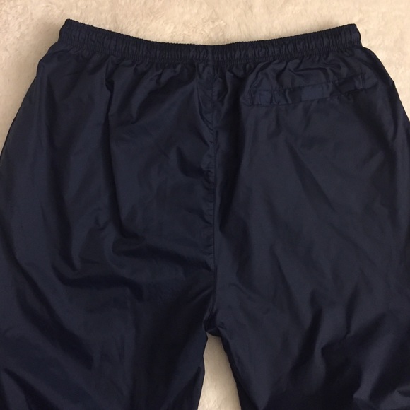 SOLD! NIKE  Navy Blue/White Mens XL Wind Pants - Picture 3 of 8